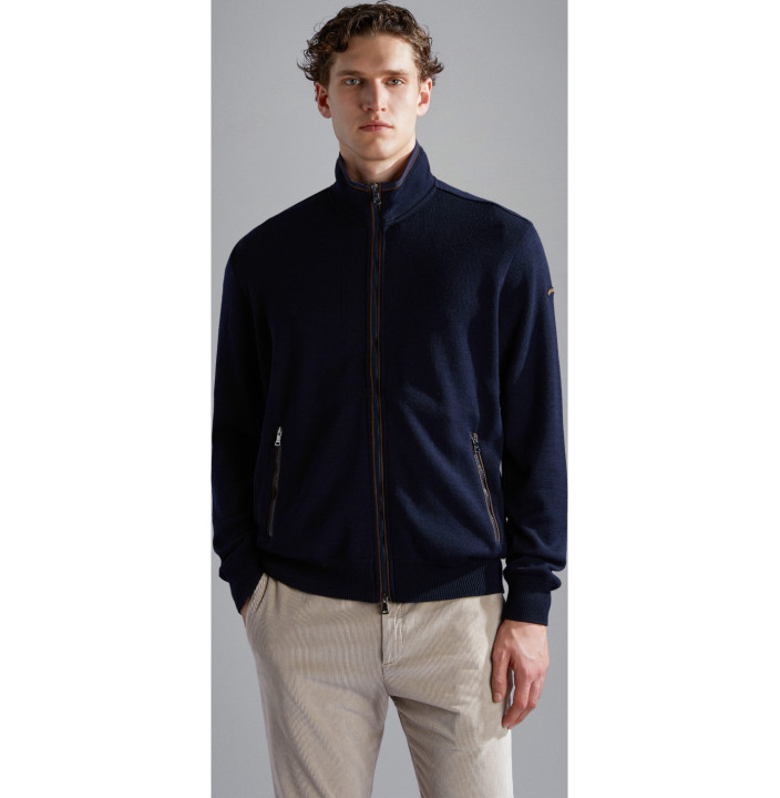MEN'S ZIPPED PULLOVER    