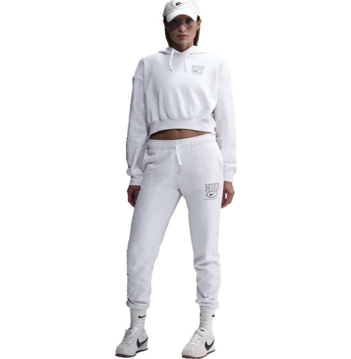 W NSW CLUB FLC MR GFX STD PANT