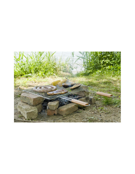 PARRILLA GRANDE, SIMPLE, RECTANGULAR  67 X 40 CM 