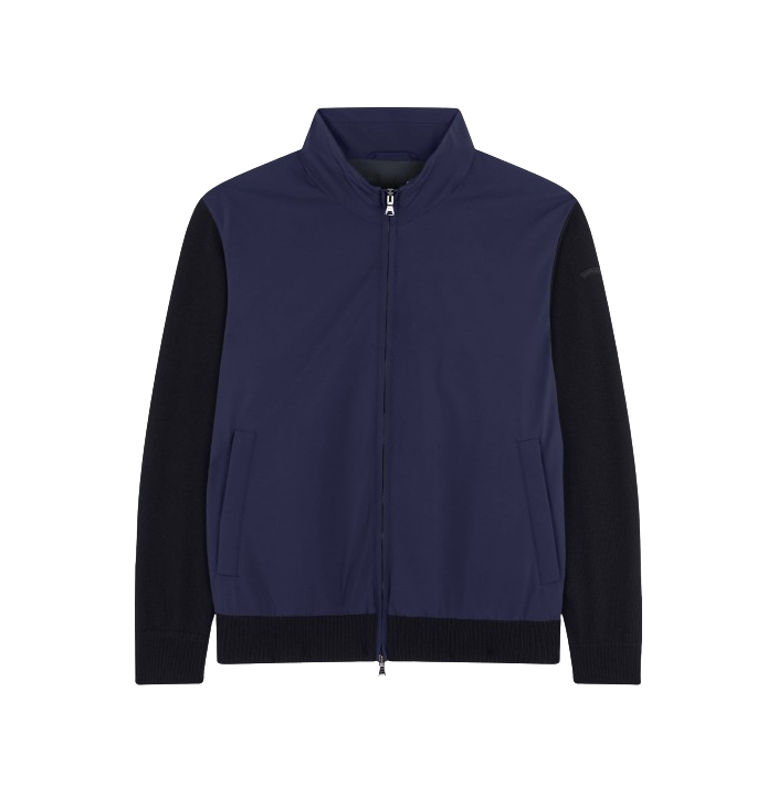 MEN'S ZIPPED PULLOVER    