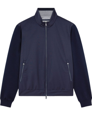 MEN'S ZIPPED PULLOVER