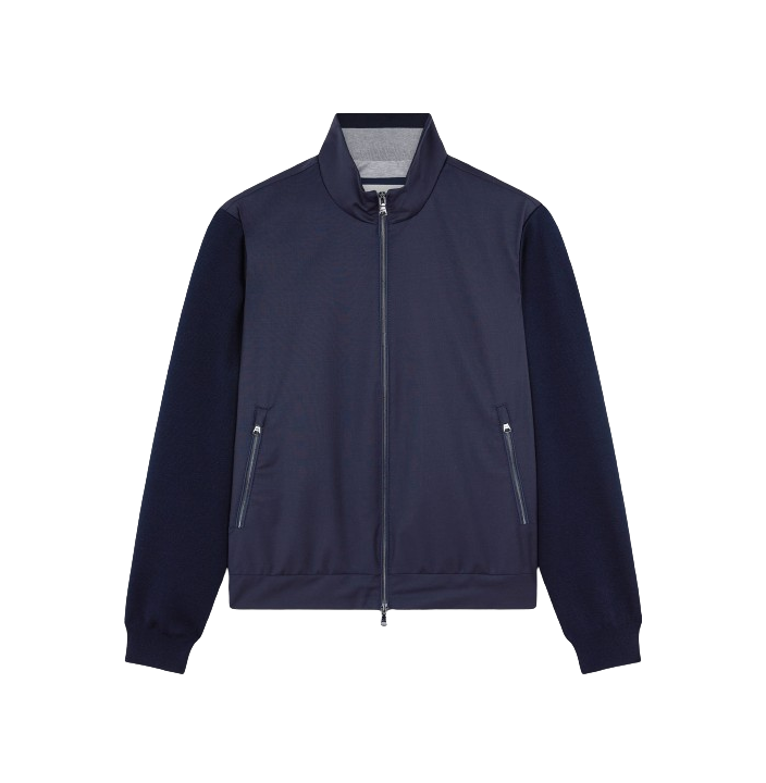 MEN'S ZIPPED PULLOVER    