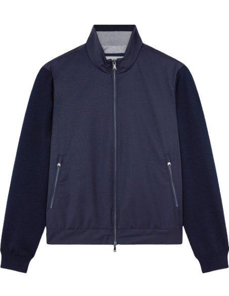 MEN'S ZIPPED PULLOVER    