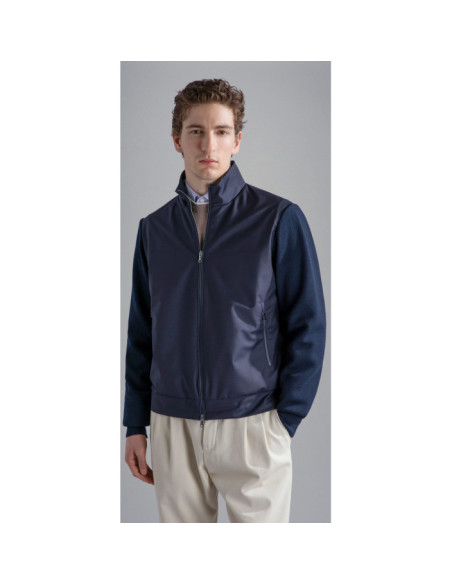 MEN'S ZIPPED PULLOVER    