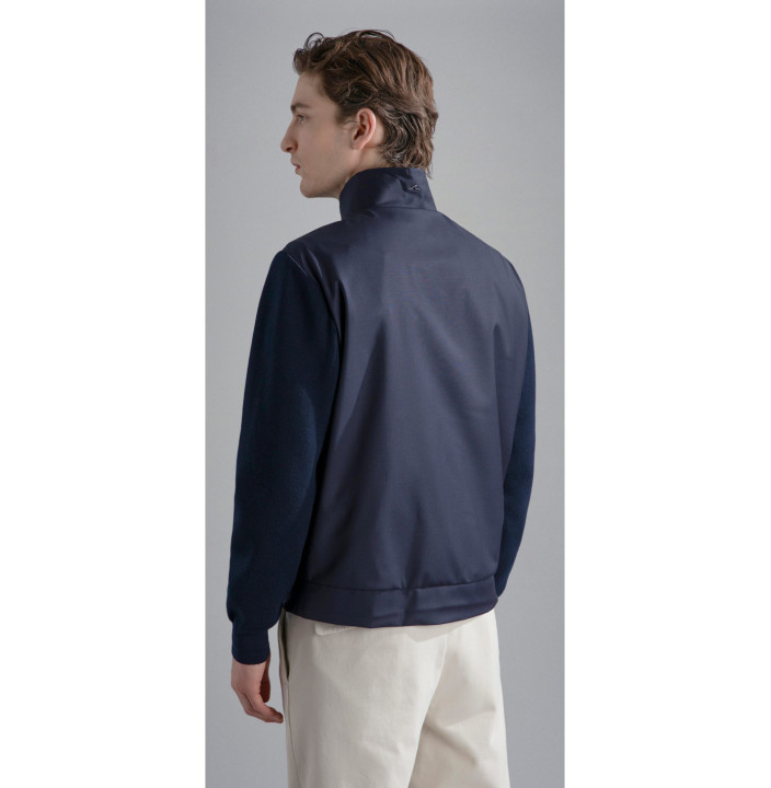 MEN'S ZIPPED PULLOVER    