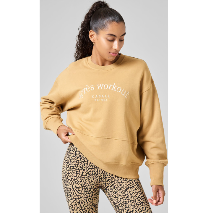 Casall Terry Spring Crew Neck