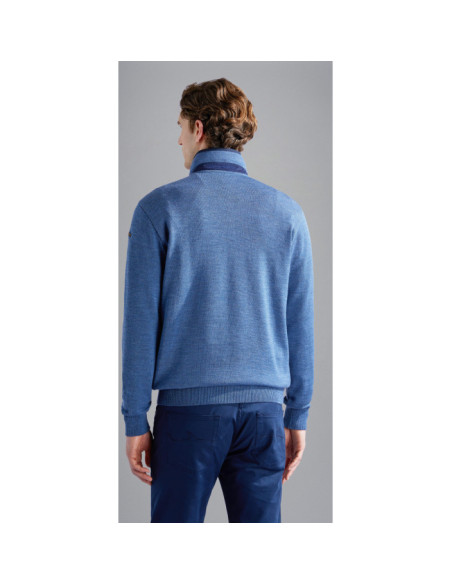 MEN'S ZIPPED PULLOVER    