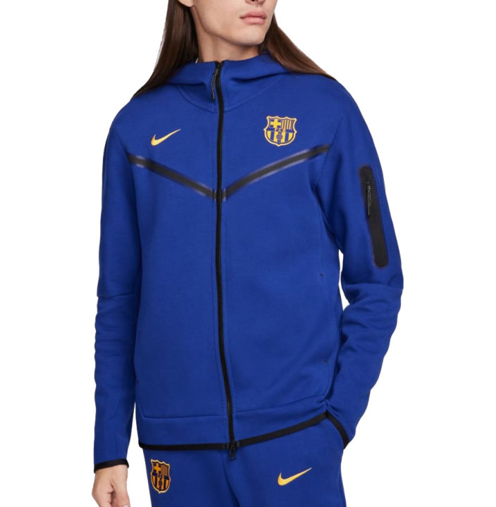 SUDADERA NIKE FCB MNSW TCH FLC HDY FZ WR Viladomat