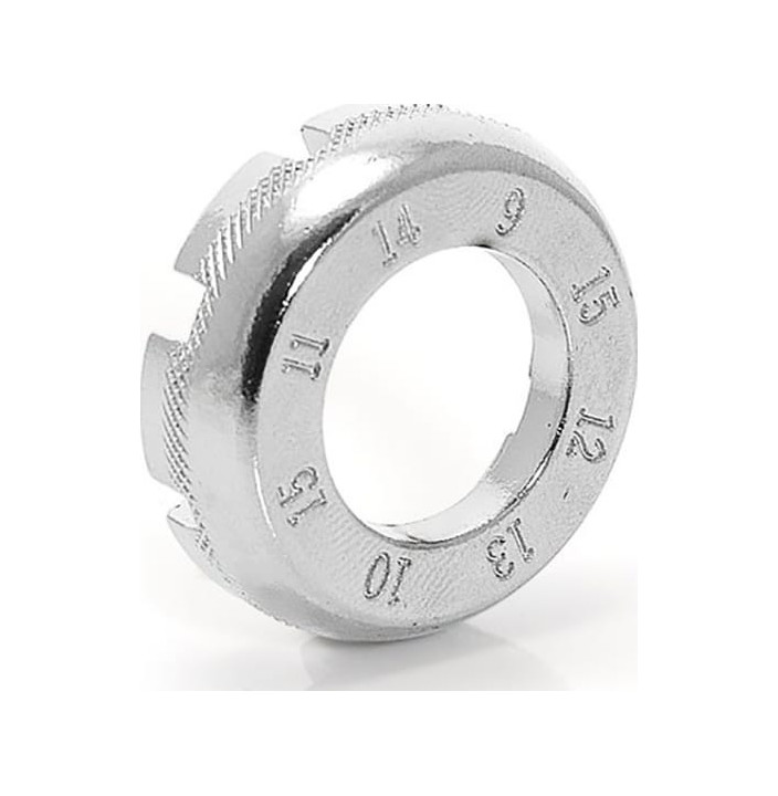 XLC TO-S42 LLAVE RADIOS FORMA PLATO PLATA