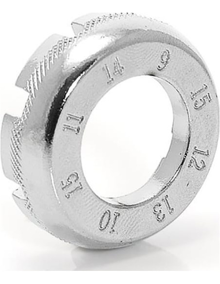 XLC TO-S42 LLAVE RADIOS FORMA PLATO PLATA