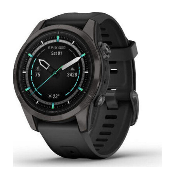 EPIX PRO (GEN 2) ZAFIRO 42 MM GRIS CARBÓN DLC TITANIO