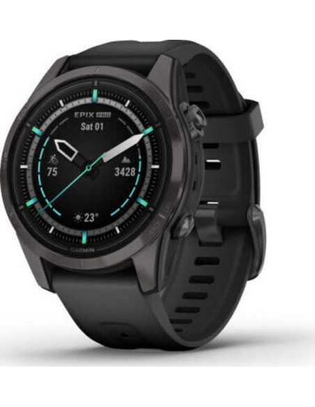 EPIX PRO (GEN 2) ZAFIRO 42 MM GRIS CARBÓN DLC TITANIO