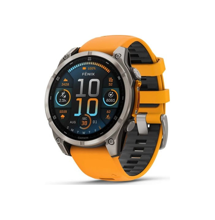 fenix 8 – 47 mm, AMOLED, Zafiro