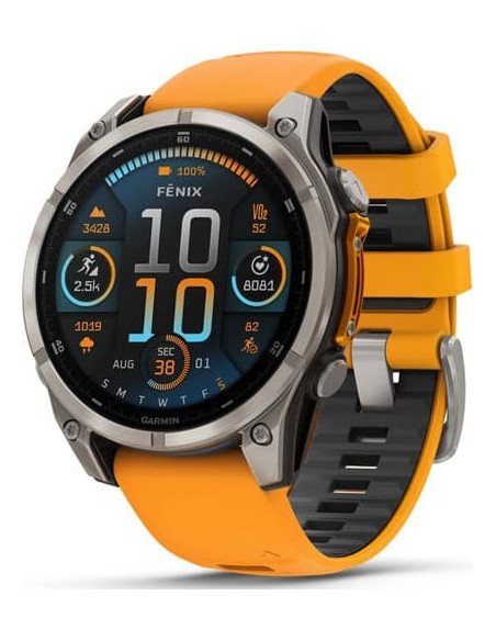 fenix 8 – 47 mm, AMOLED, Zafiro