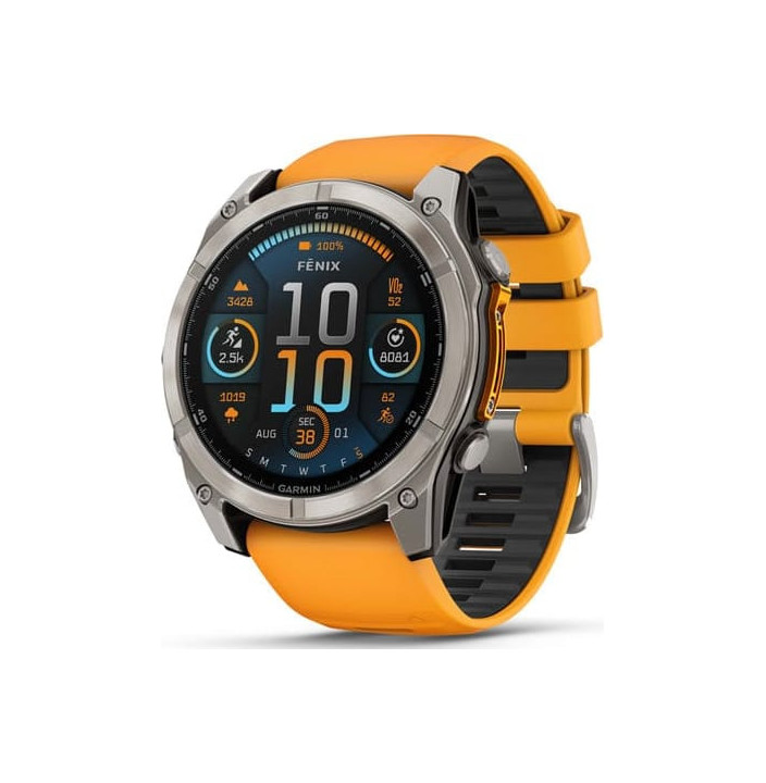 fenix 8 – 51 mm, AMOLED, Zafiro