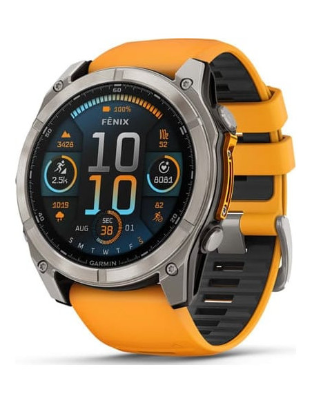 fenix 8 – 51 mm, AMOLED, Zafiro