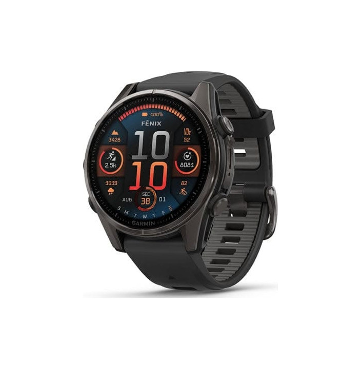 fenix 8 – 43 mm, AMOLED, Zafiro