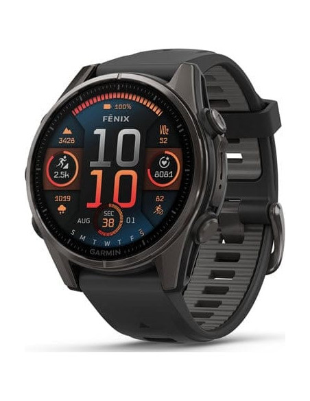 fenix 8 – 43 mm, AMOLED, Zafiro