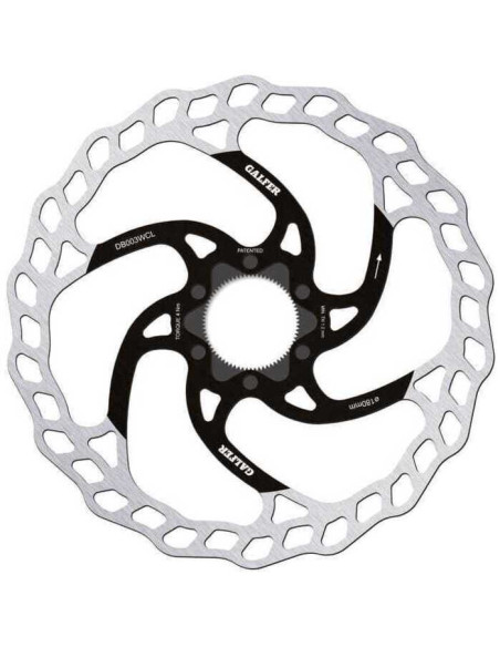 BIKE MTB DISC WAVE CENTER-LOCK SYSTEM Ø180X1.8MM