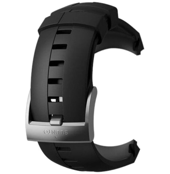SPARTAN SPORT BLACK SILICONE STRAP