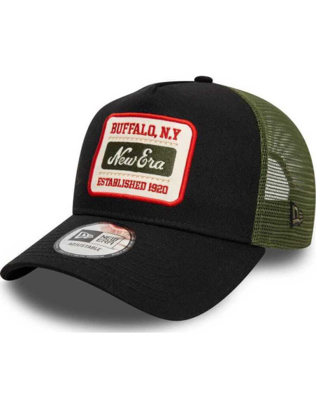 NE PATCH TRUCKER NEWERA BLKNOV