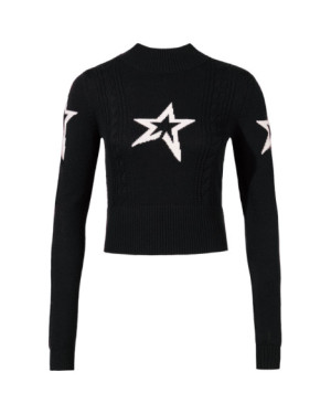 CABLE UNDERWEAR SWEATER