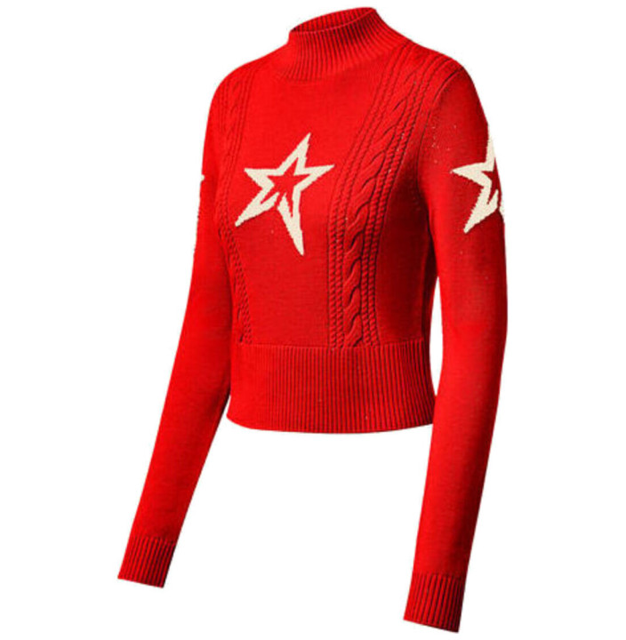 CABLE UNDERWEAR SWEATER