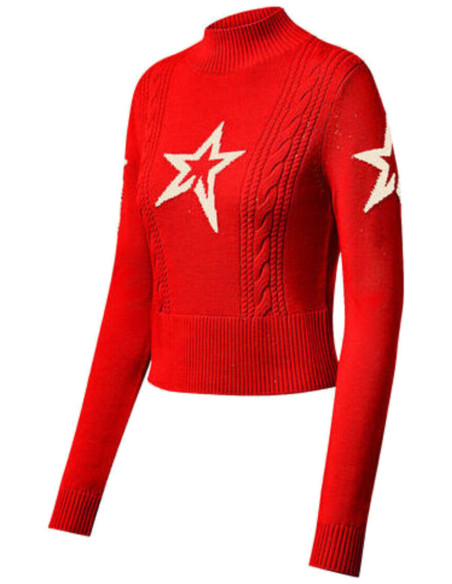 CABLE UNDERWEAR SWEATER