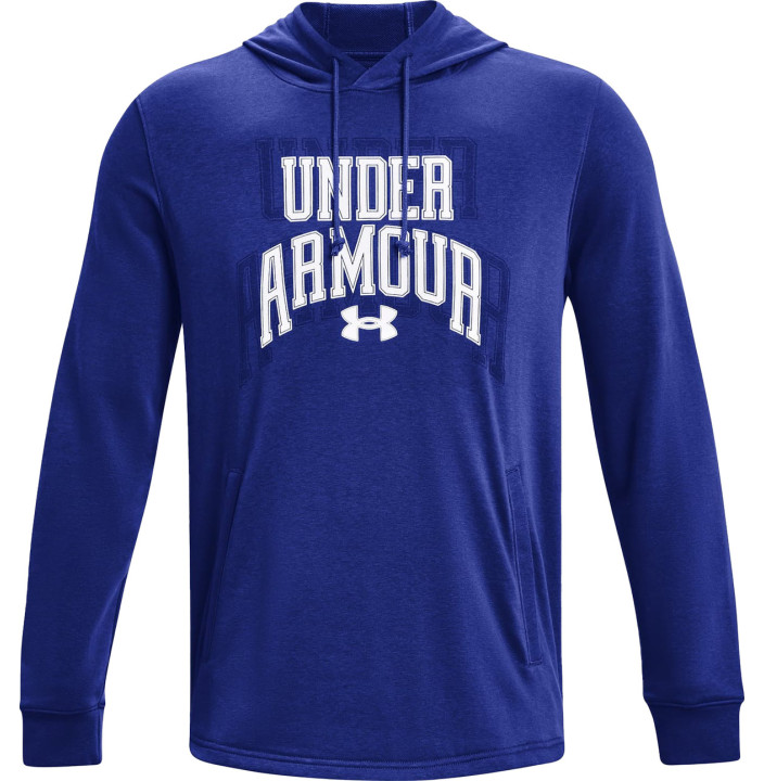 UA RIVAL TERRY GRAPHIC HD-BLU