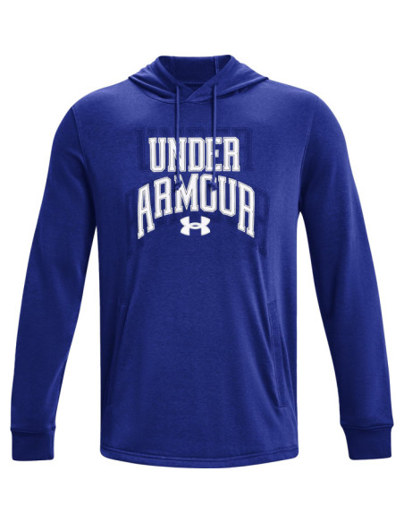 UA RIVAL TERRY GRAPHIC HD-BLU