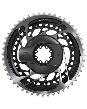 SRM KIT POWERMETER ARAÑA+PLATOS 5037 DM RED AXS POLAR GREY