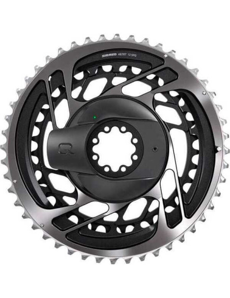 SRM KIT POWERMETER ARAÑA+PLATOS 5037 DM RED AXS POLAR GREY