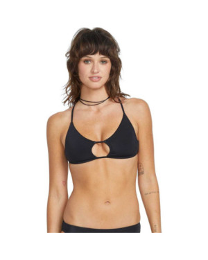 SIMPLY SEAMLESS X BACK HALTER BIKINI TOP