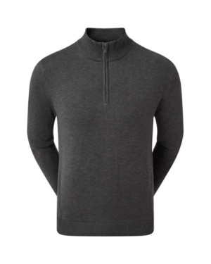 HALF-ZIP LINED PULLOVER