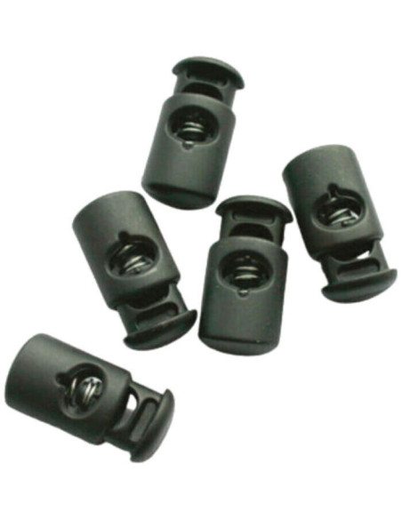 CORD LOCK BLACK  X5 IN PACKET  CORD LOCK BLACK  X5 IN PACKET