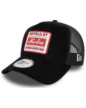 NE PATCH CORD TRUCKER NEWERA BLK