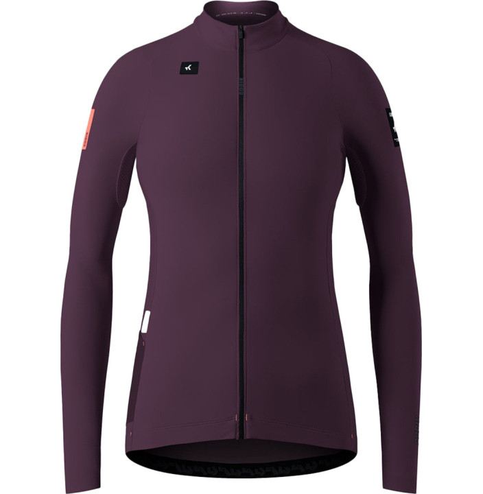 MAILLOT MANGA LARGA PACER SOLID 2.0 MUJER