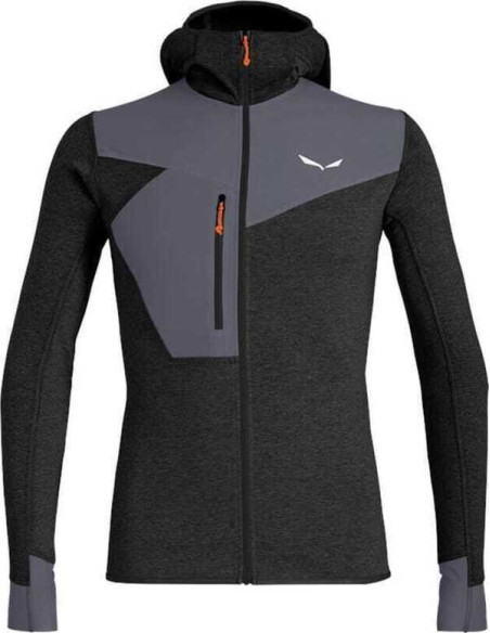 PUEZ 2 DRY M L S HOOD FZ TEE