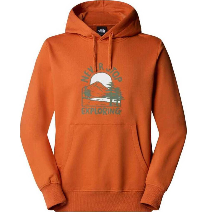 M OUTDOOR GRAPHIC HOODIE