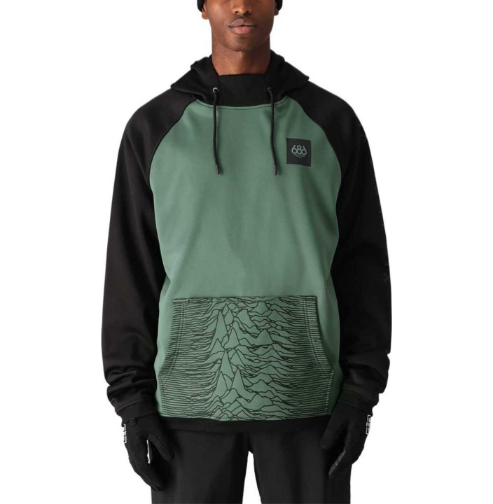 MENS BONDED FLEECE HOODY