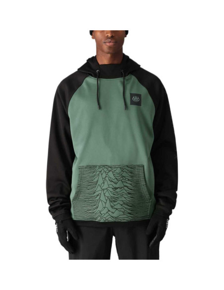 MENS BONDED FLEECE HOODY