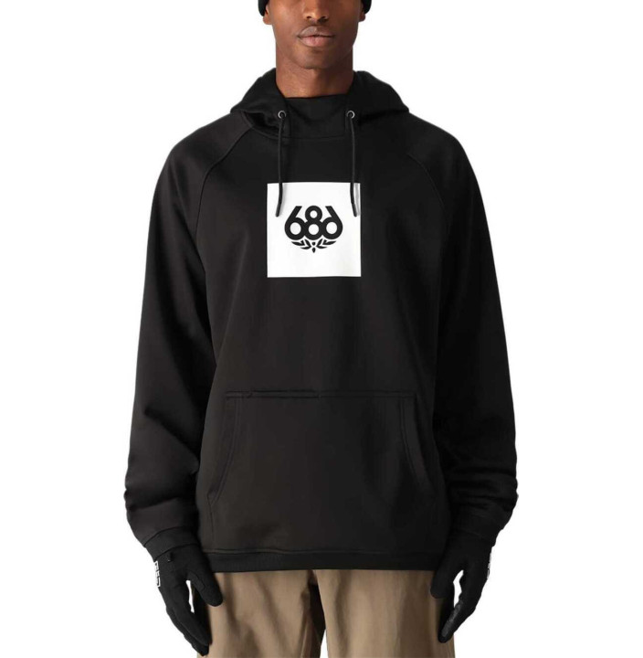 MENS BONDED FLEECE HOODY