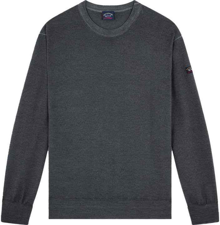 PULL RAS DU COU EN LAINE