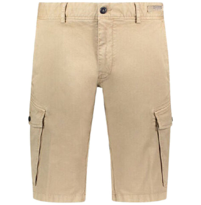 SOFT STRETCH ORGANIC COTTON CARGO BERMUDA