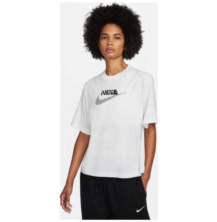 W NSW TEE BOXY FW FIBER