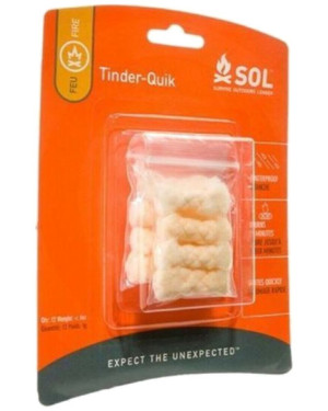 MECHE ALLUME FEU TINDER-QUIK REFILL  12PCS