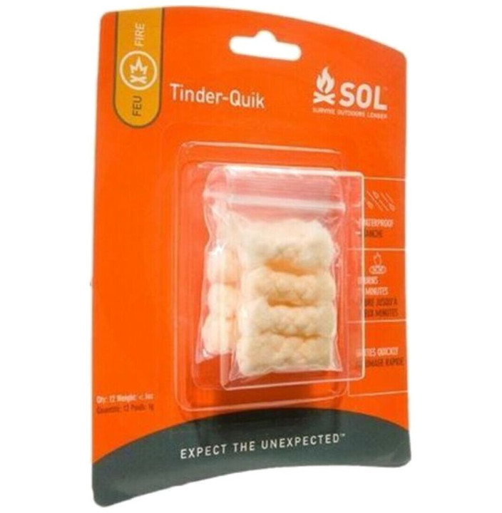 MECHE ALLUME FEU TINDER-QUIK REFILL  12PCS