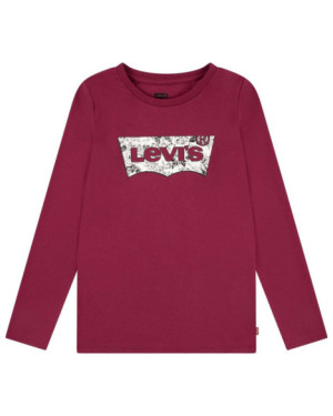 LVG ROSE BATWING FILLS LS TEE