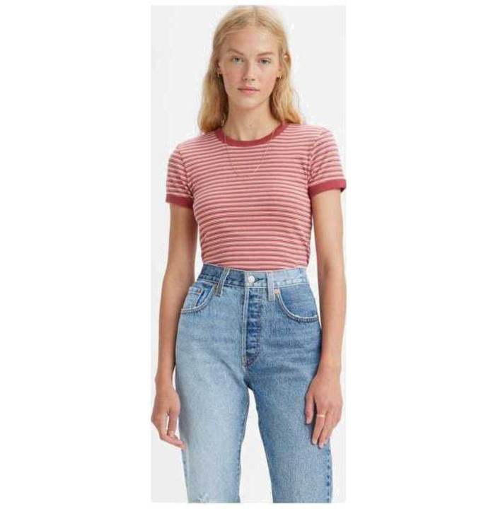 RINGER MINI TEE REDS