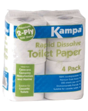 RAPID DISSOLVE TOILET PAPER